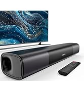 RIOWOIS Sound Bar for Smart TV, Bass Boost and Crisp Vocals,Bluetooth Soundbar for TV/PC/Gaming/P...