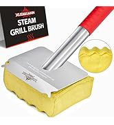 XUDAKAIXIN Grill Brush Bristle Free,Unique Aramid Fiber Wavy Pad Perfect for Cast Iron/Stainless-...