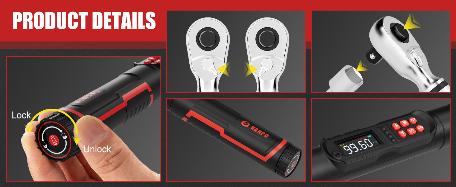 3/8 digital torque wrench