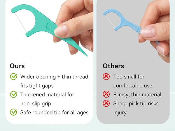 dental floss picks