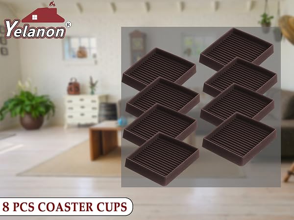 8pcs furniture coasters