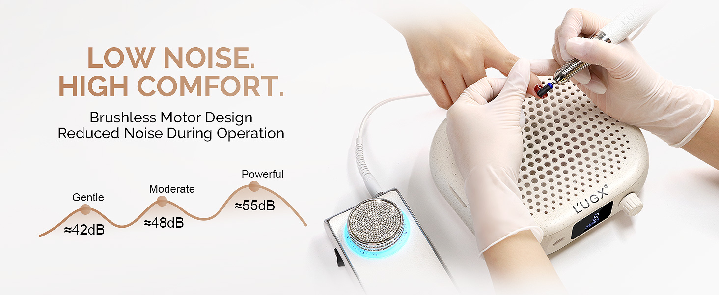 nail dust collector quiet