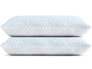 memory foam pillows set of 2