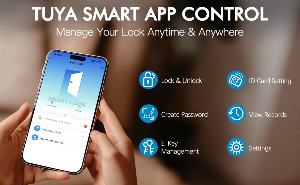 Smart deadbolt lock