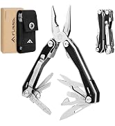 FLISSA 16-in-1 Multi Tool with G10 Handle, Stainless Steel EDC Multitool with Pocket Knife, Plier...