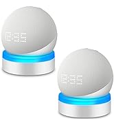 ZUOLACO Table Holder for Echo Dot 4th/5th Generation, Stand Mount Base with Light Guide for Echo ...