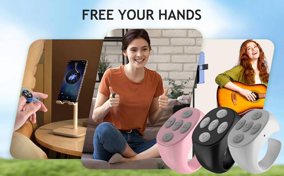 phone scrolling ring automatic scrolling ring ring scroller for iphone bluetooth ring