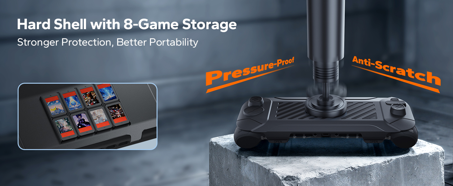 JEMDO Dockable Split Protective Grip Case for Switch 2,
