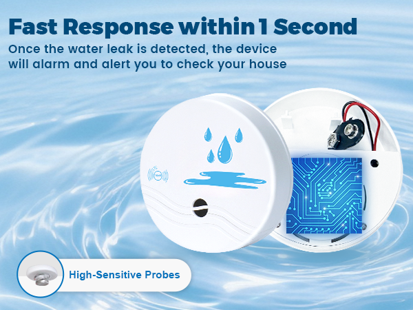 water sensor alarm leak detector