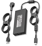 240W 230W Laptop Charger USB Tip Replacement for MSI, Stealth A16 AI+ 16 17 GS77 GP66 GP76 Raider...