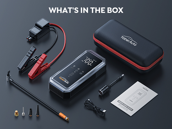 car jump starter jumper cables jump box for car battery booster jump pack car jumper pack