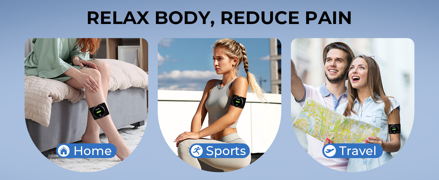 Wireless TENS Unit Muscle Stimulator