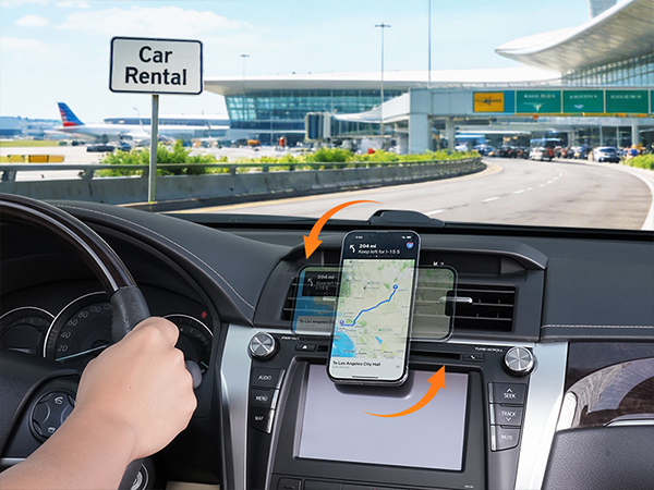 magnetic vent phone mount