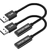COUPLING USMILE USB to USB C Adapter, Transfer up to 10Gbps,USB to Type C Charger Cable Adapter,C...