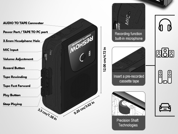 output sharper laptop compact blue am black school home new