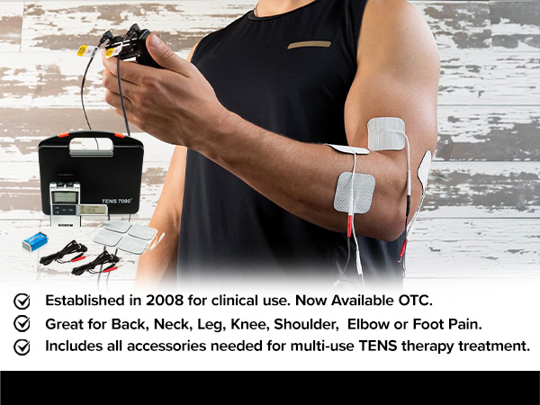 TENS unit muscle stimulator 7000