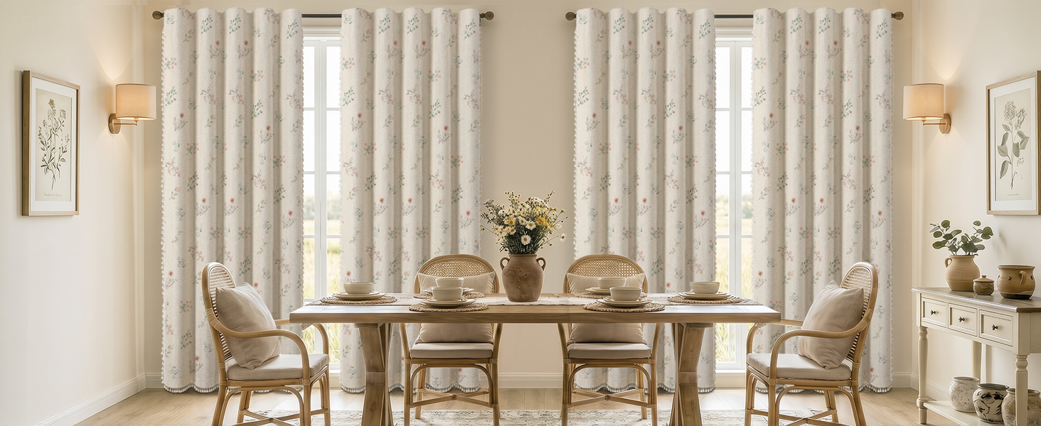 vintage curtains