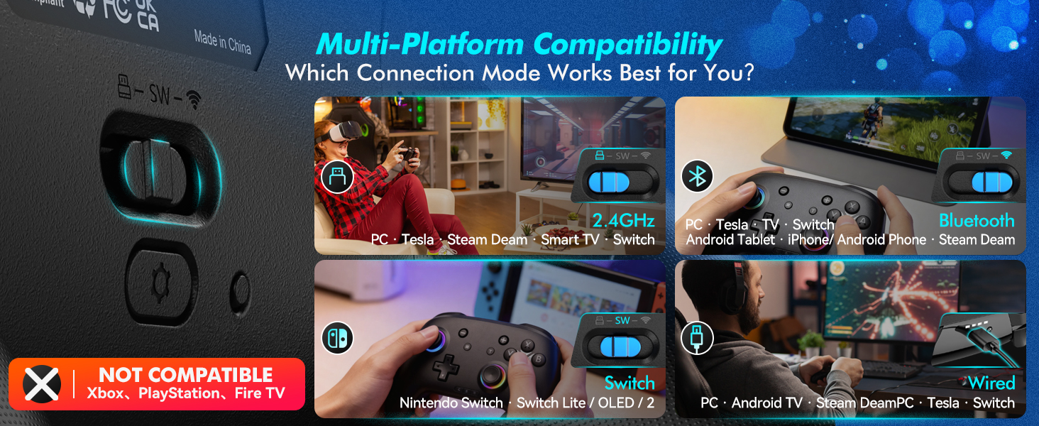 2.4G game controllers