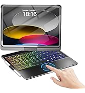 NOKBABO for iPad 10th 11th (A16) Generation Case with Keyboard, iPad Air 11 inch case (M4/M3/M2),...