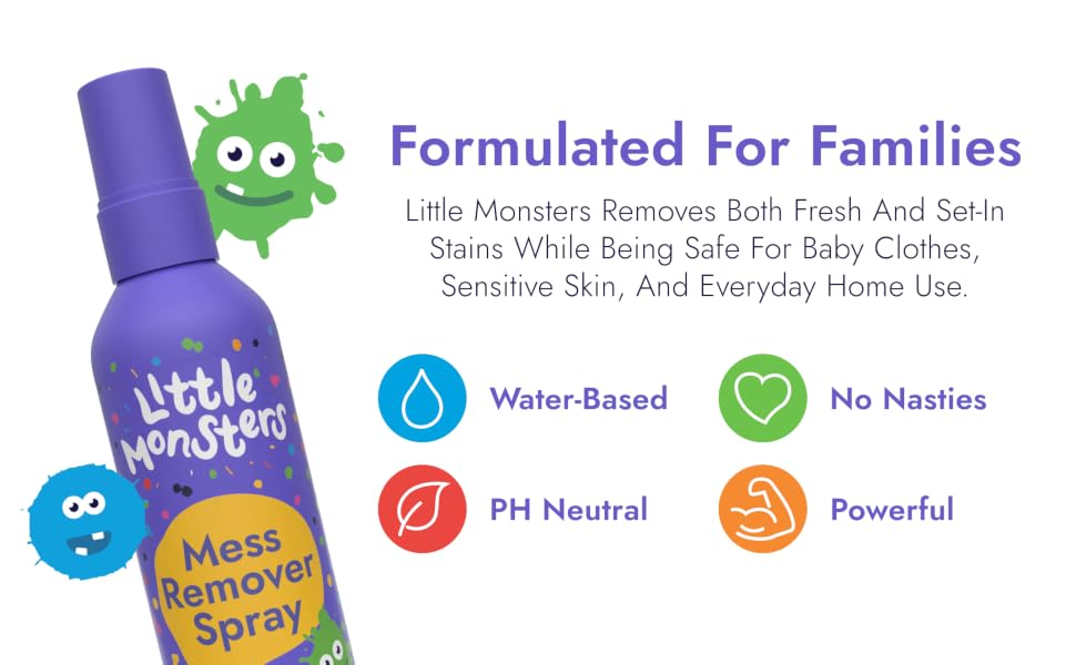 Little Monsters Mess Remover Spray 4 fl oz