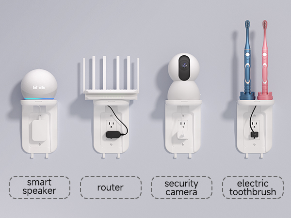Wall Outlet Shelf