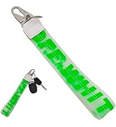 maxin Classic Pvc Keychain Fashion Keychains Lanyard,Compatible Wristlet Strap for Key,Wristlet K...