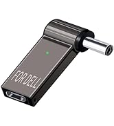 USB C to 4.5mm Laptop Charging Adapter Female Type C to Male DC 4.5 x 3.0mm Barrel Jack Plug 100W...