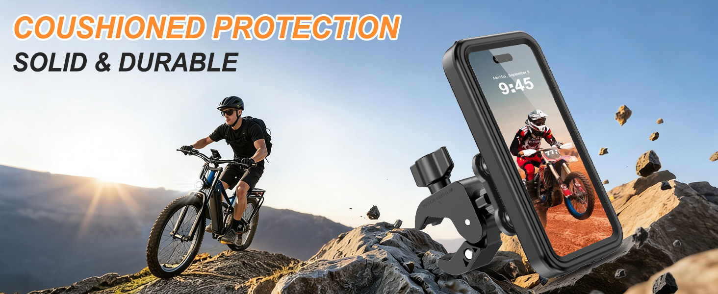 waterproof bike phone holder