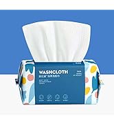100 Count Disposable Face Towel,Thickening Ultra Soft Washcloths,Facial Cotton Tissue,Lint-free c...