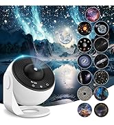 Planetarium Projector for Bedroom, 12 in 1 Star Projector Galaxy Light, Nebula Night Light Milky ...