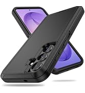 ACAGET for Samsung Galaxy S26 Plus Case, Heavy Duty Matte Non Slip Armor Cover with Port Anti Dus...