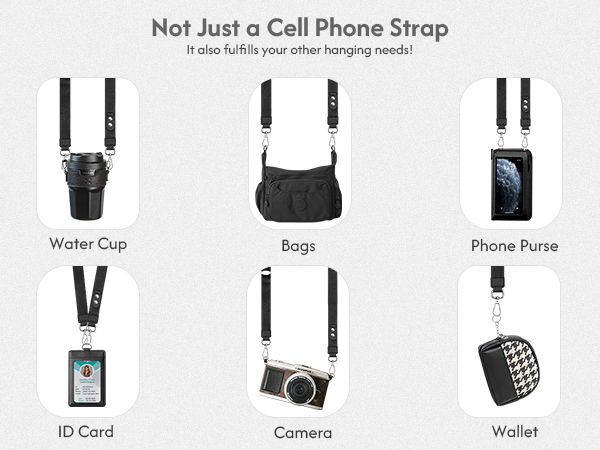 clip and go phone strap lanyard crossbody cross body adjustable cell wristlet wrist wallet rfid