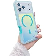 Losin Compatible with iPhone 17 Pro Max Case, Dazzling Gradient Iridesence Laser Case [Compatible...