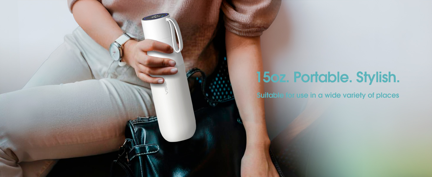 Self-Cleaning Smart Water Bottle