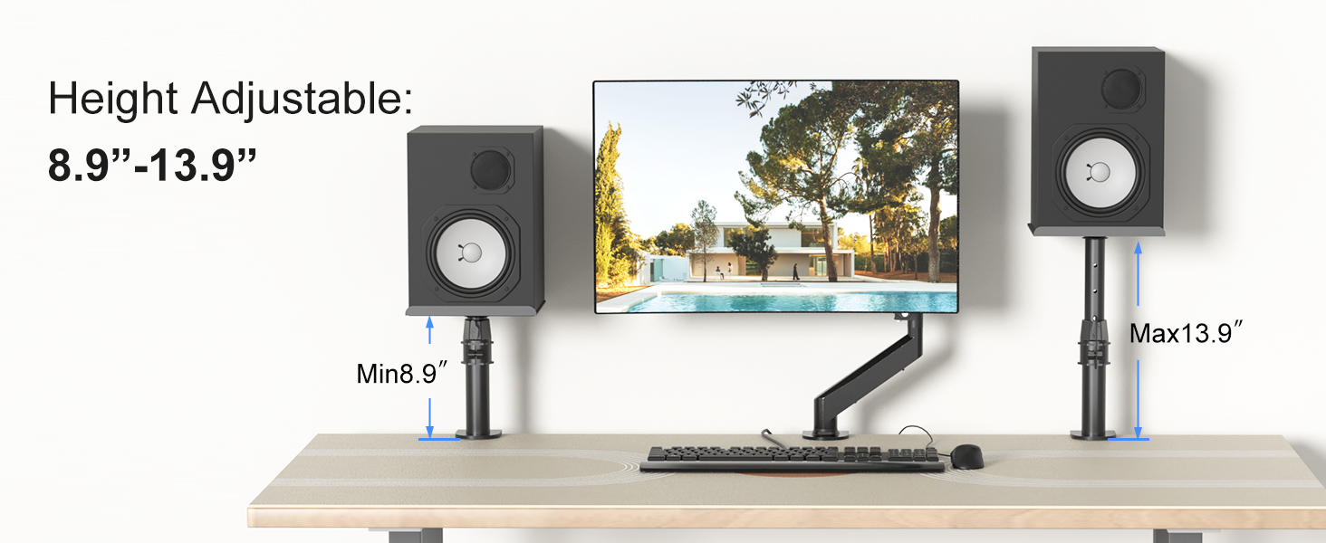 desktop speaker stand