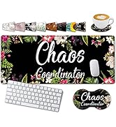 Large Gaming Mouse Pad, 31.5x11.8 in Extended Mouse Mat with Non-Slip PU Base, Ergonomic Memory F...