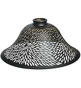 Ceiling Fan Light Covers, Pendant Light Shade Replacement with 1.65" Fitter, ALUCSET 5.5" Height ...