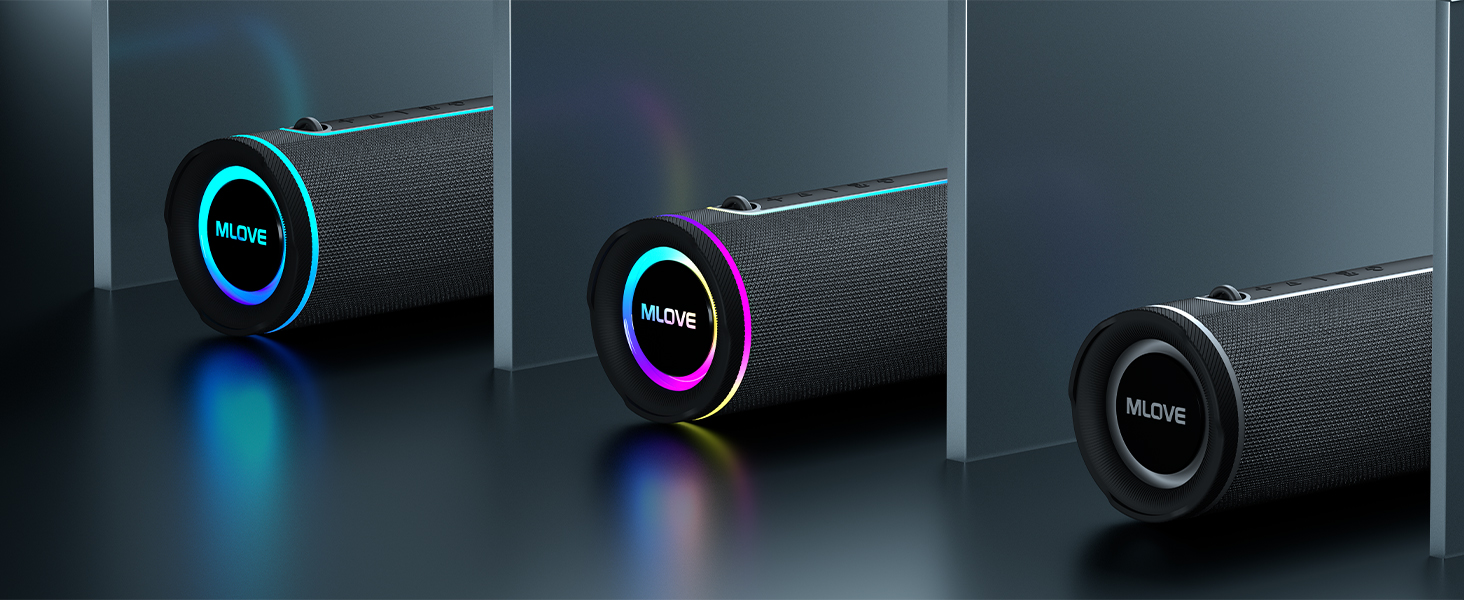 bluetooth speaker with lights