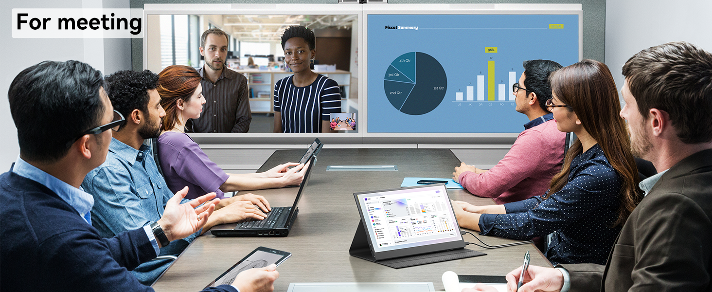portable monitor for meeting