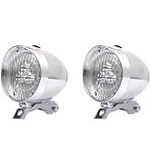 Toddmomy 2pcs Retro Bicycle Light Lights for Bikes at Night Bicycle Lights for Night Riding Bike ...