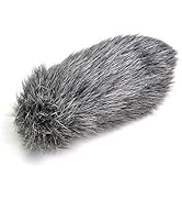 Microphone DeadCat for Rode VideoMic GO On-Camera Microphone. Bestshoot Windscreen Blocker Protec...