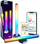 Smart LED Light Bars, Gaming Light Bars with 16 Million Colors, RGB Light Bar with Music Sync and...