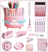 Pink Desk Accessories