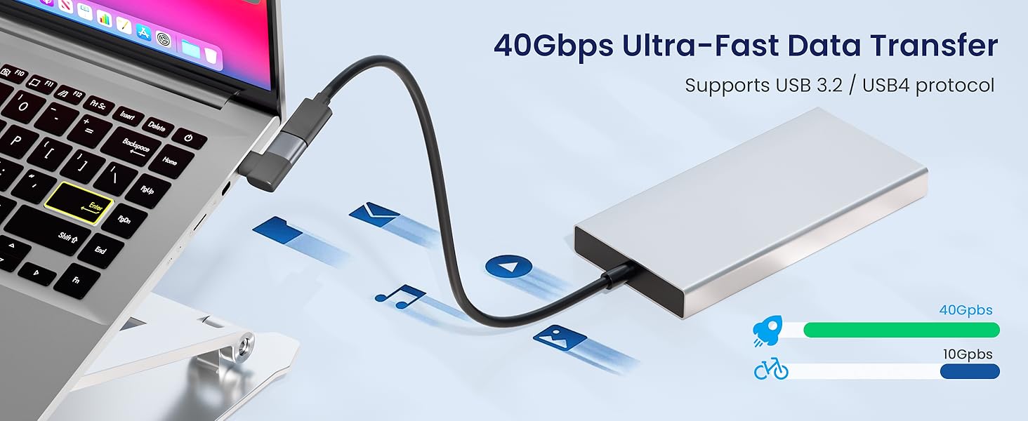 ANGLE USB C EXTENDER ADAPTER