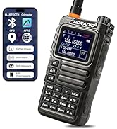 TIDRADIO TD-H9 10Watt Multi-Band GPS&amp;APRS Ham Radio Capable of Bluetooth Connectivity; Wireless P...