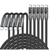 C to C Cable Fast Charging, Excgood 240W [6ft] USB-C Charge Cable with LED Display Ultra Long Typ...