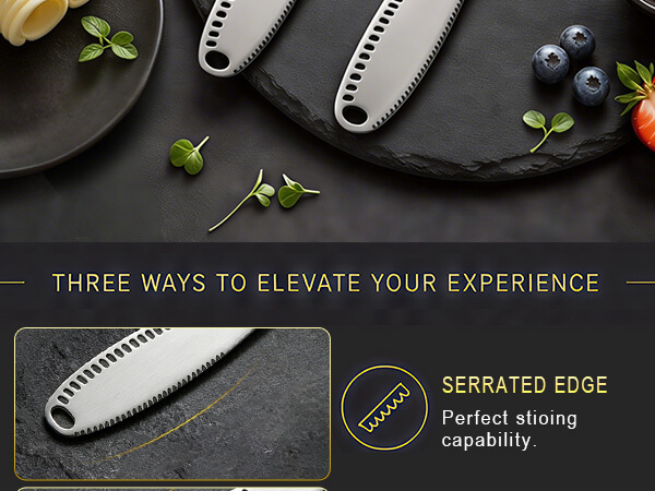 PREMIUM QUALITY MULTI FUNCTIONAL BUILT TO LAST BUTTER KNIFE