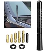 Bingfu Car Radio Antenna Mast Carbon Fiber Truck Antenna Replacement for Ford F150 Raptor F250 F3...