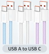 Senetem USB C Cable 10FT 3-Pack, USB A to USB Type C Long Charger Cord, 3A Fast Charging Compatib...