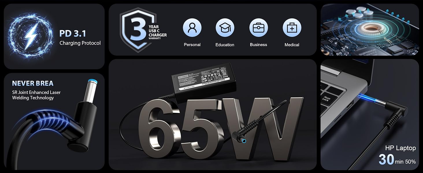 charger for hp laptop